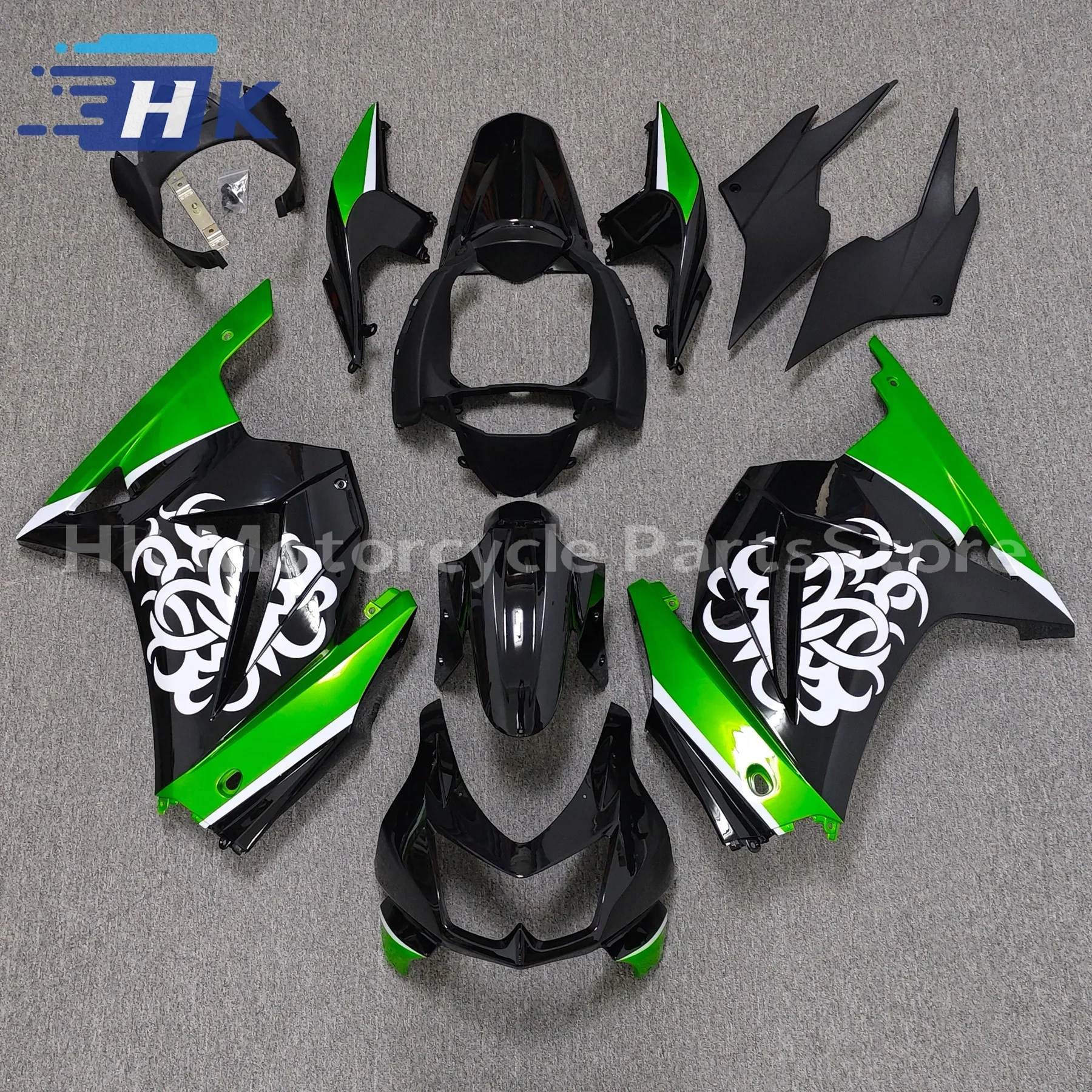 

Комплекты обтекателей для мотоциклов Kawasaki Ninja 250 2008-2014, ZX 250R, новые обтекатели для мотоциклов EX250 08 09 10-14, комплект.