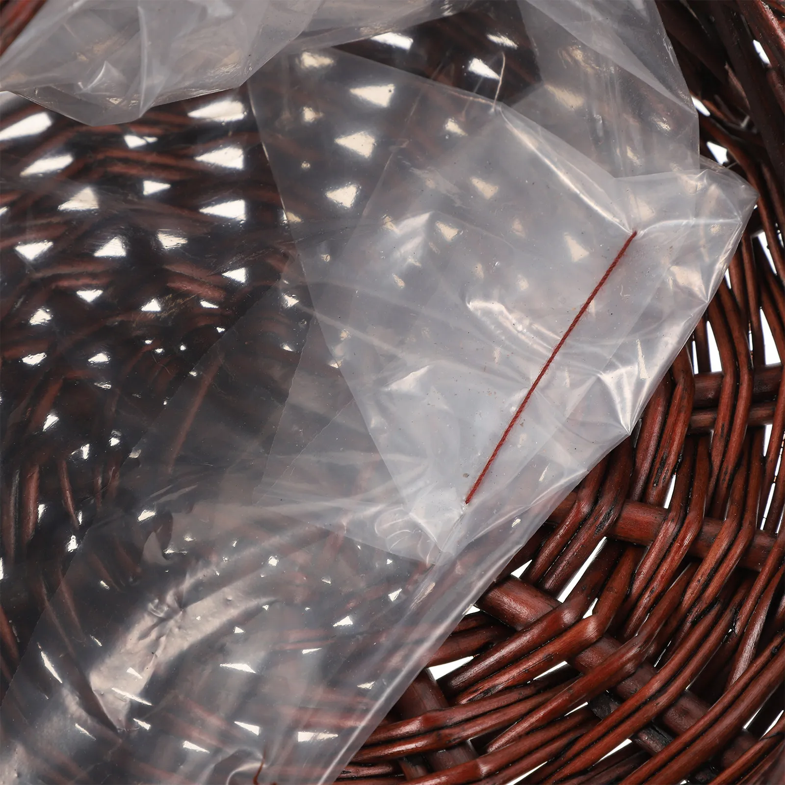 

2 шт. Подвесные плетеные корзины для хранения, настенные держатели для цветов, декоративные органайзеры из натурального ротанга для кухни, ванной комнаты, спальни