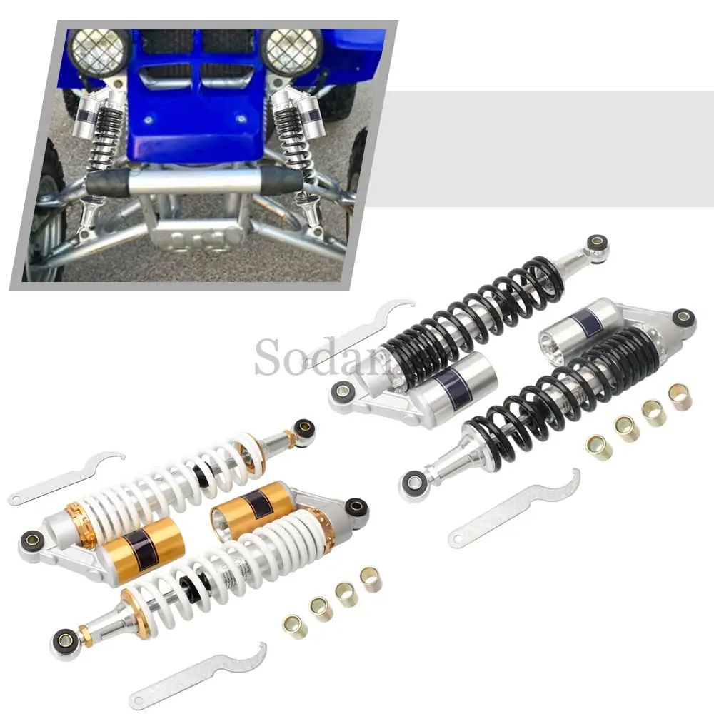 375mm 1Pair Front Shocks Absorbers Fit For Yamaha Banshee 350 YFZ350SP 50th Anniversary Edition 2006