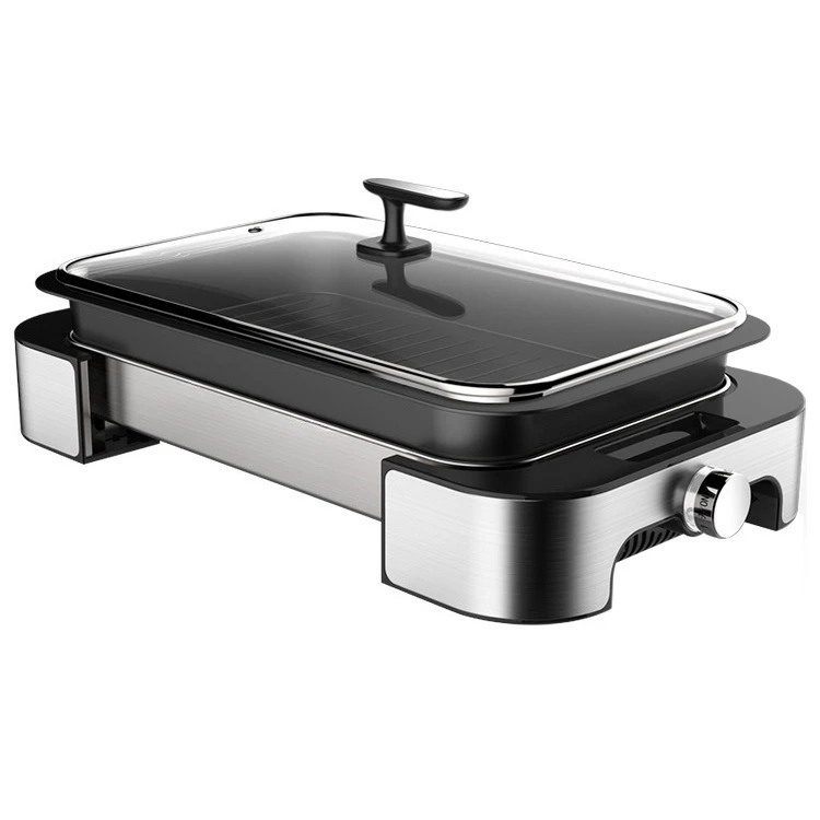 

Barbecue pan, household, smoke free, barbecue pan, electric heating, new, fully automatic