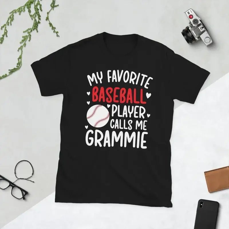 Baseball Grammie Of A Player T Shirt