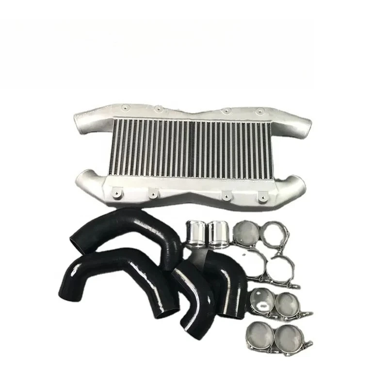 

Silver Color Aluminum Intercooler Car Cooling System for Nissan GTR35