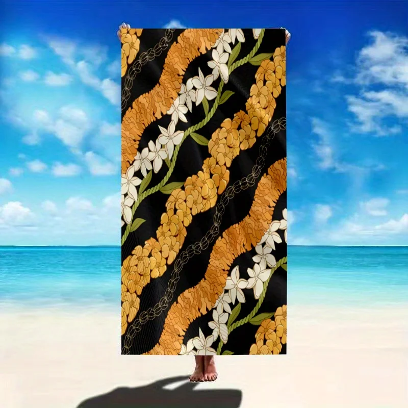 Custom Beach Towel Personalized Name Photo 160x80cm Microfiber Bath Towels All Season Soft Absorbent Blanket