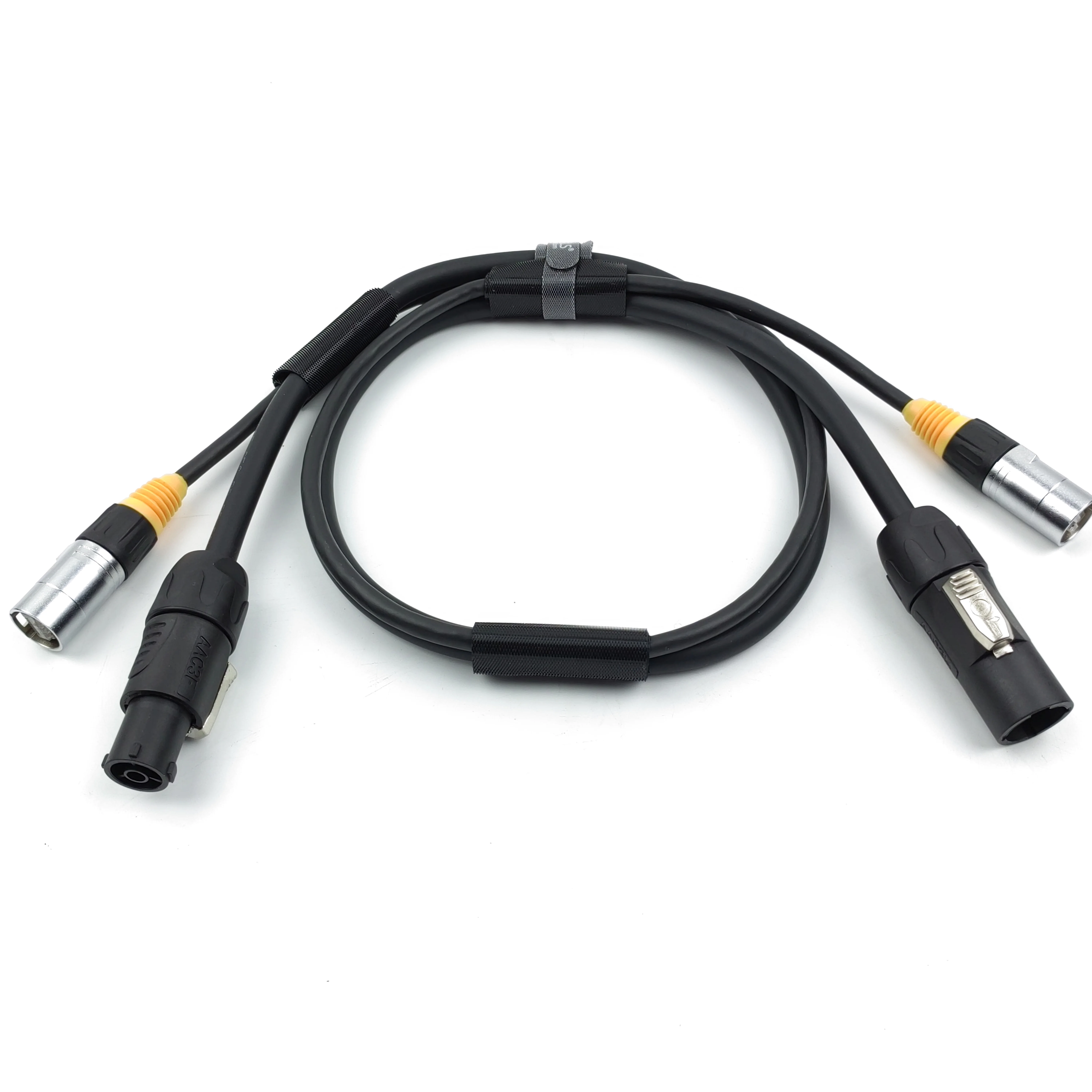 Best SellersProfessional Hybrid Combo Cat6 Network Cable With Power UTP FTP True1+Ethercon Waterproof CCTV Camera Cabling 3-Core