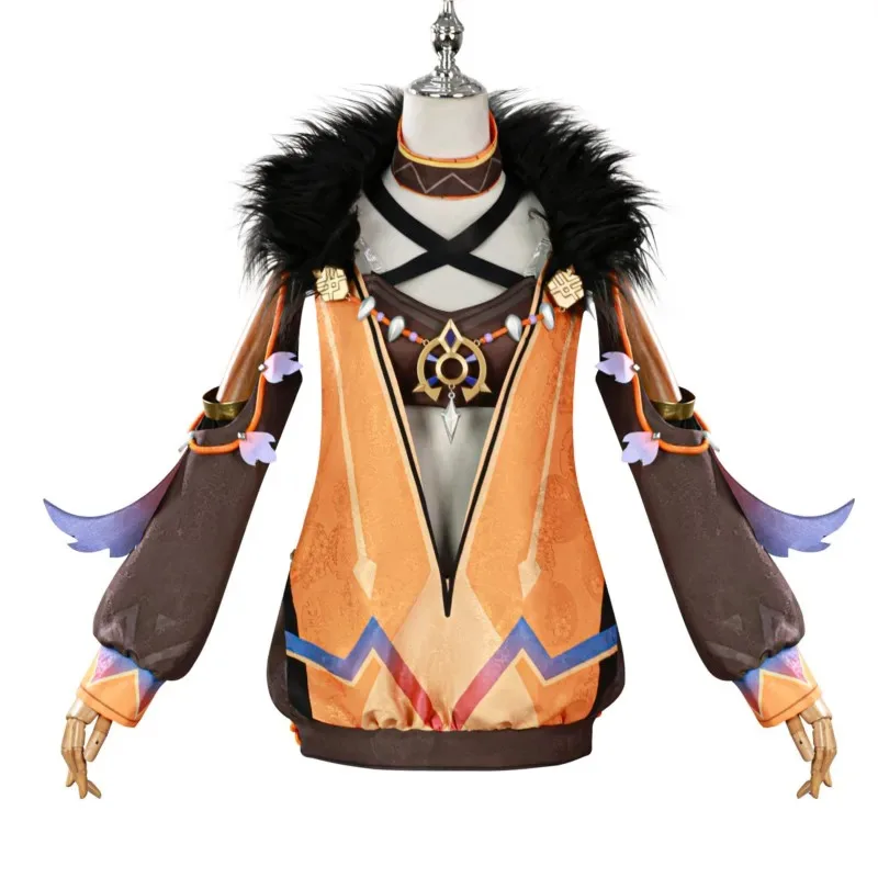 

COSda@Game Genshin Impact Iansan Cosplay Costume Outfit IANSAN Cosplay Coat Carnival Halloween Comic Animation Party Wig Shoes S