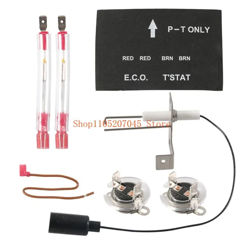 37cd Thermal Safety Switches And Ignitor Electrode Combination Kit Overload Protection System for Hot Water System Maintenance