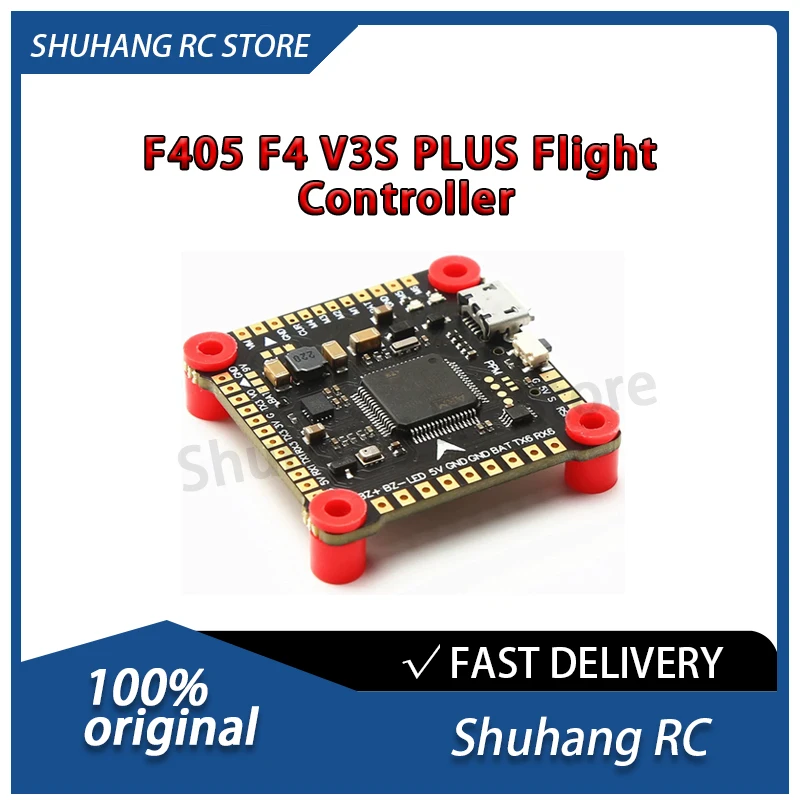 

Shuhang RC F405 F4 V3S PLUS 5V3A 9V3A двойной контроллер полета BEC легкий черный ящик для гоночного дрона FPV модели 5-15 дюймов