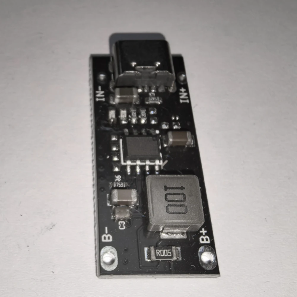 Плата быстрой зарядки 3A от 5 В до 4,2 В 4,35 В, плата управления зарядкой типа C с индикатором, автоматическое обнаружение для компьютера