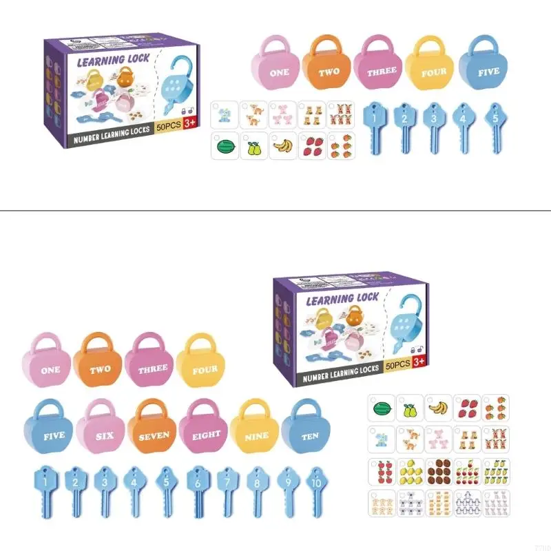 

77HD Children Number Matching Set for Preschoolers Interactive Learning Fruit Animal