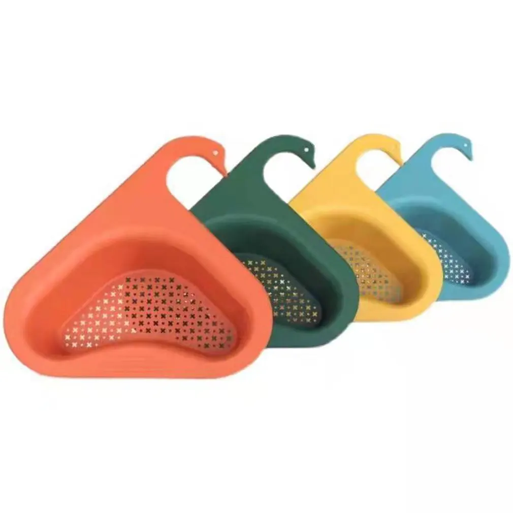 1/4Pc Thoát Giá Tam Giác Bồn Rửa Dụng Nhà Bếp Giá Để Đồ Đa Năng Rau Củ Quả Điện Giỏ Đựng Đồ Nhà Bếp Nhà Tổ Chức Bồn Rửa Kệ