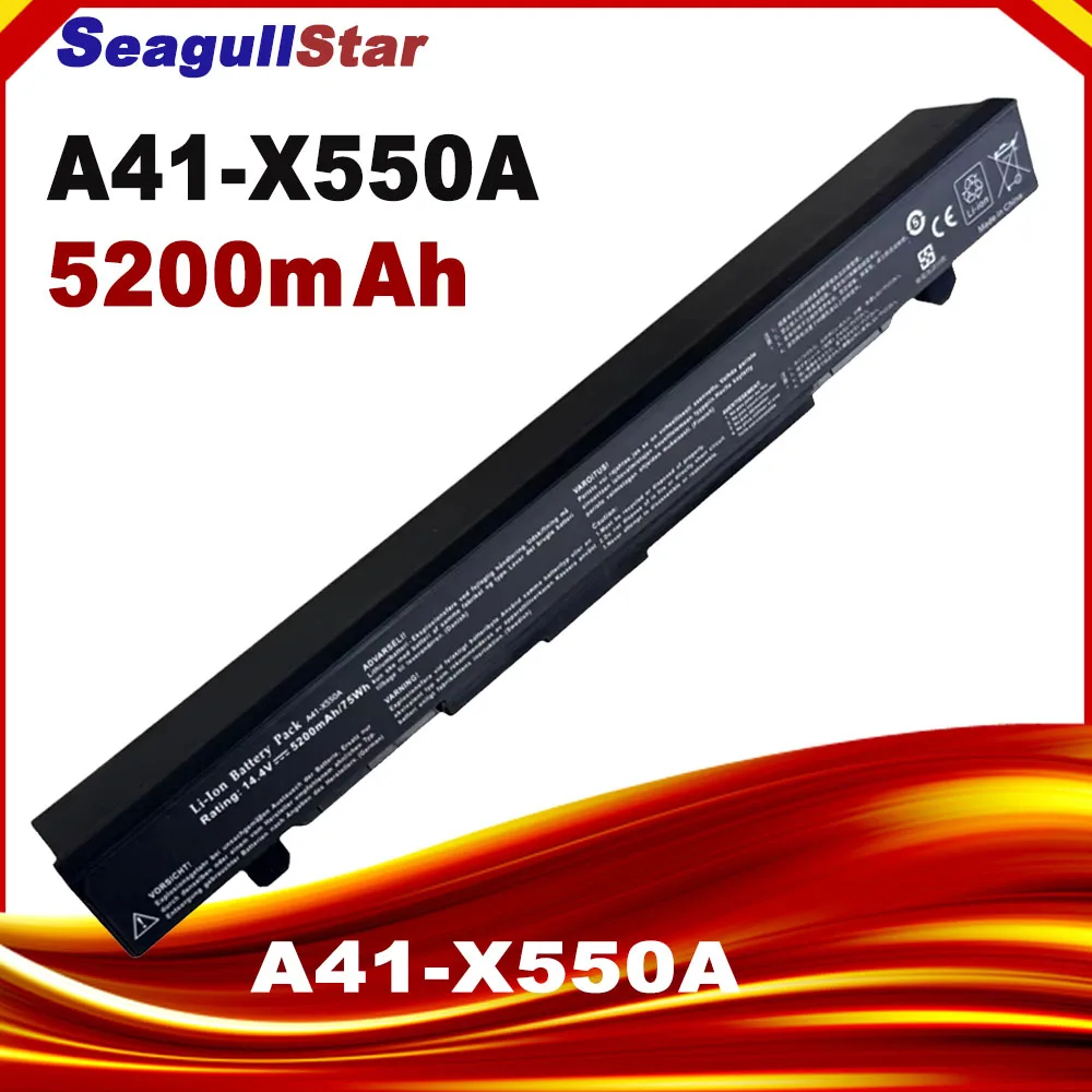 X550A A41-X550A A41-X550 Laptop Battery For ASUS X550 X550A X550B X550V X450 X450C X450V A450 A550 A550C F450 F550 F550V