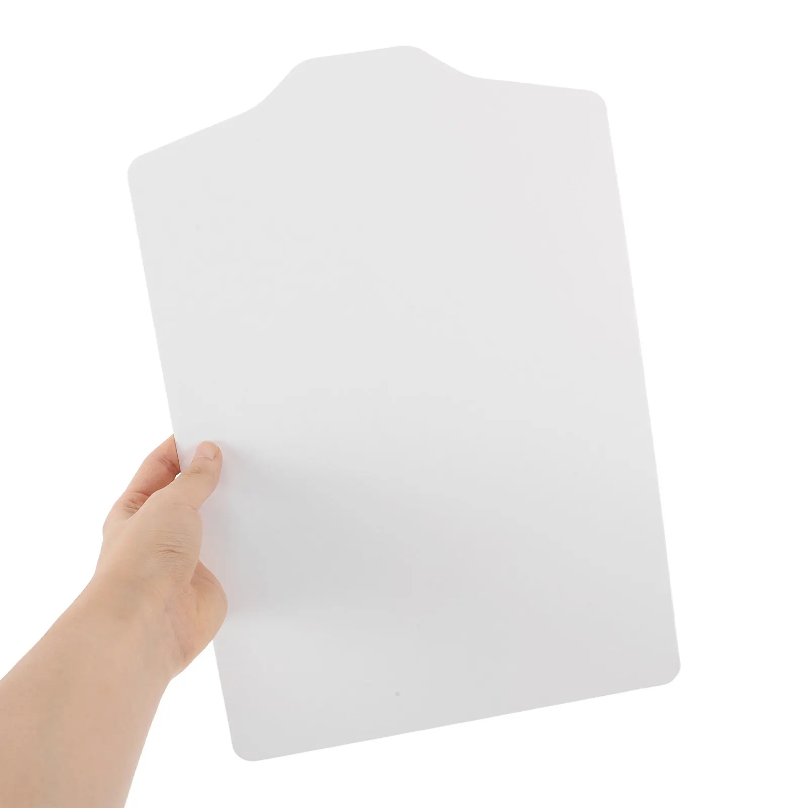 50Pcs Cardboard Shirt Inserts 23x33cm Reusable White Paperboard Liner for T-Shirt Sweater Sock Packaging Retail Boutique Display