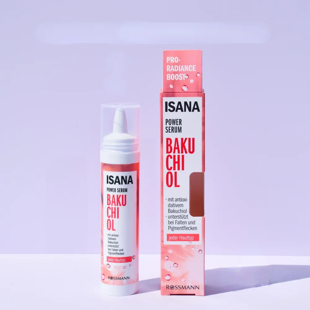 Germany Isana Power Serum 30ml Patchouli Phenol Niacinamide Repairing Anti-wrinkle Moisturizing Hydration Skin Whitening Care