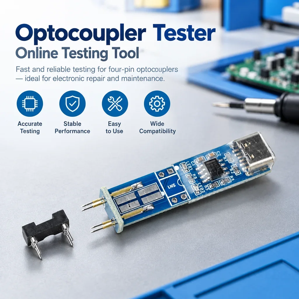 Type-c Optocoupler Tester Optocoupler Test Detection Tool Optocoupler Online Module Optocoupler  Repair Tool