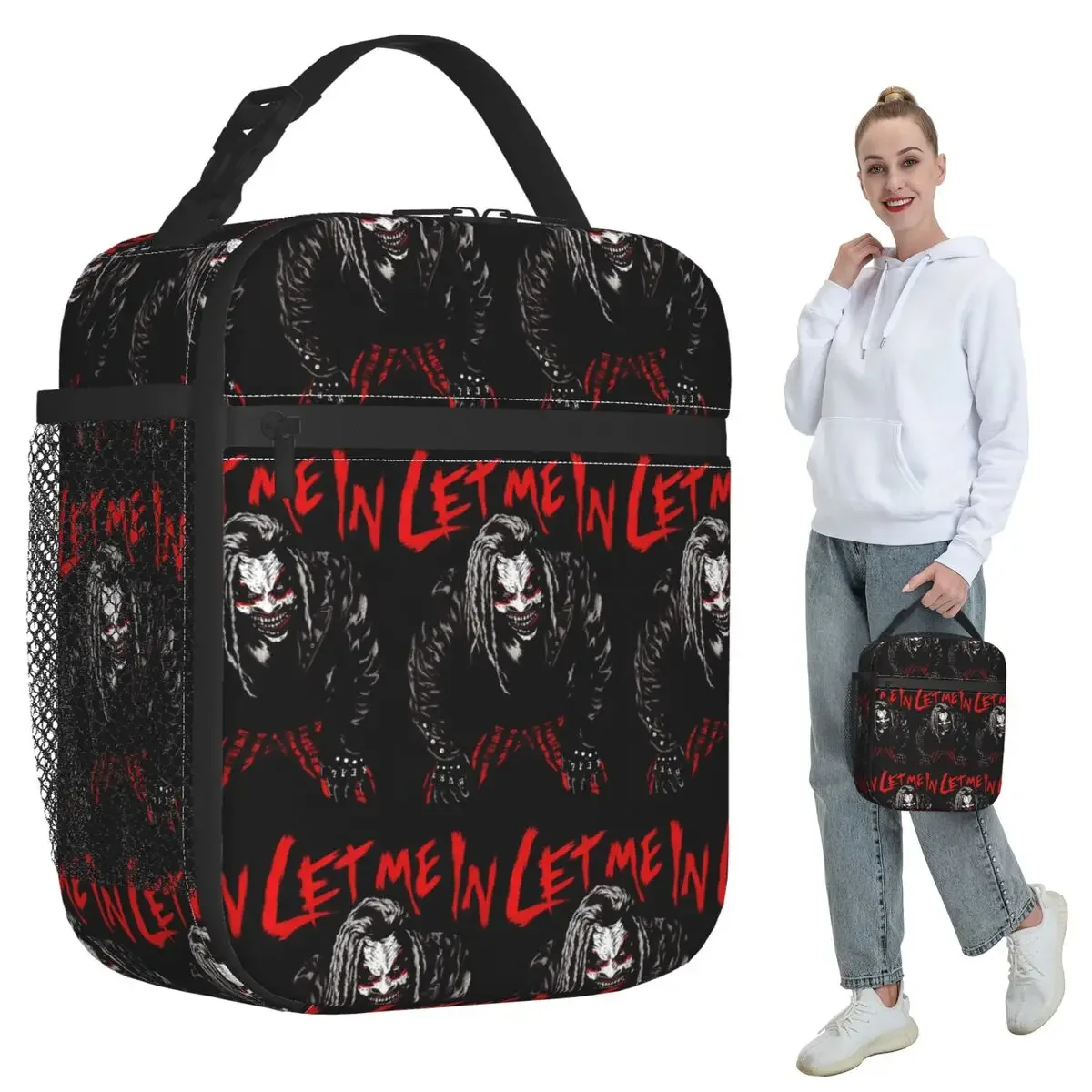 Bray Wyatt Vintage The Fiend Comics Insulated Lunch Bag Kids School Cooler Thermal Food Box Tote Portable Lunch Boxes Container