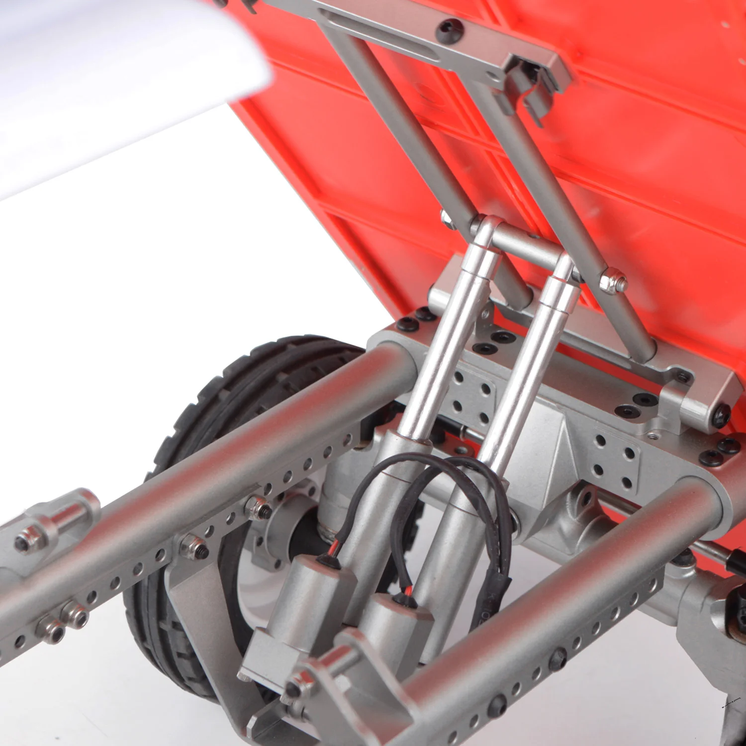 

1/10 Kingkong DONKEY T16 RC Farm Tractor Car 4×2 Model Transport Vehicle Motor 2Speed Gearbox Axle Lock 6CH Radio Light Toys