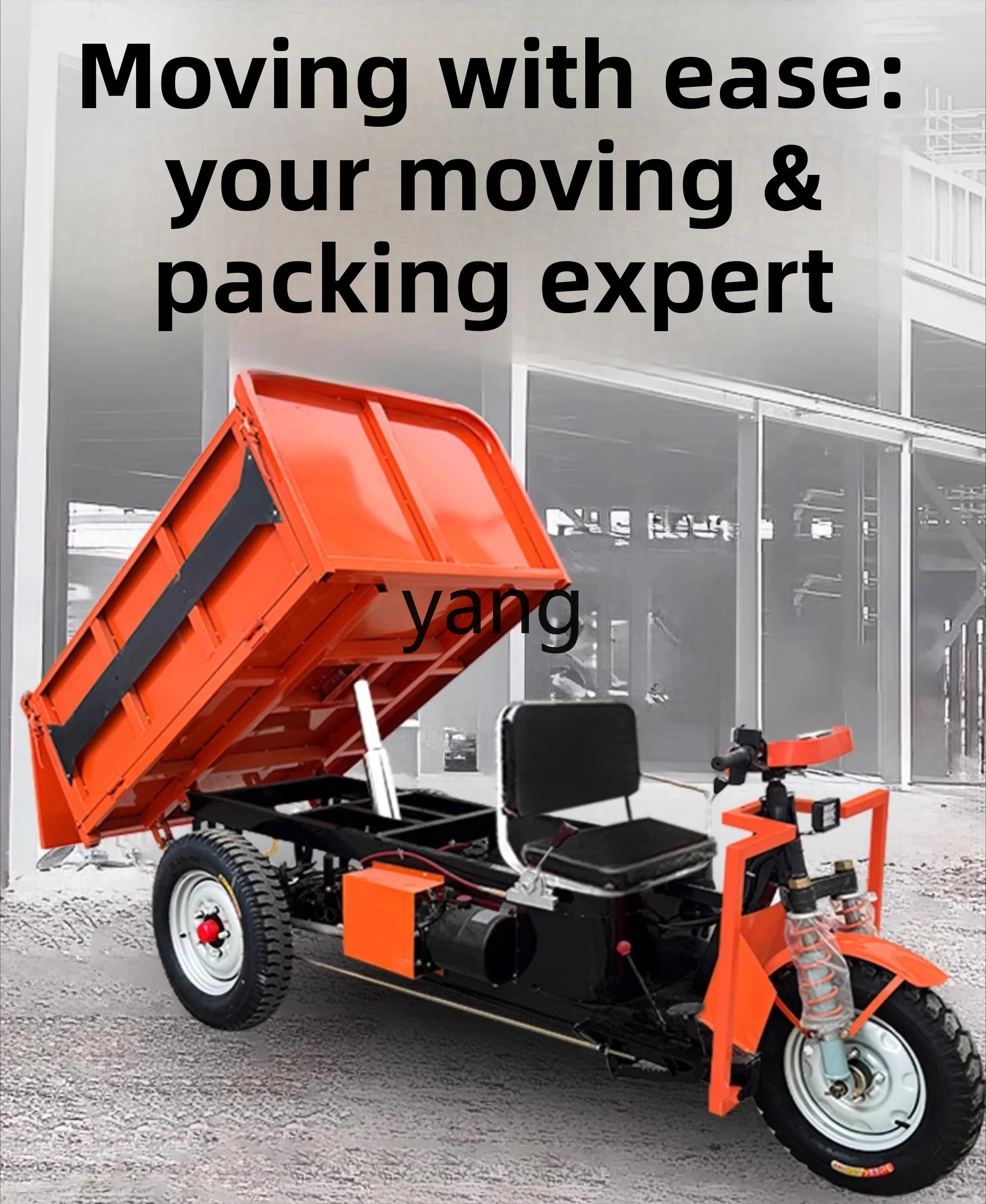 LTT construction site electric dump tricycle agricultural mountain climbing dump truck