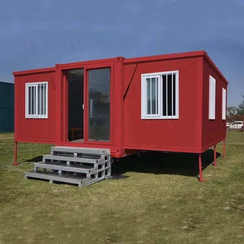 Fast Assemble 20ft Expandable Container House Modular Prefabricated Mobile Home for Worker Dormitory and Labor Camp