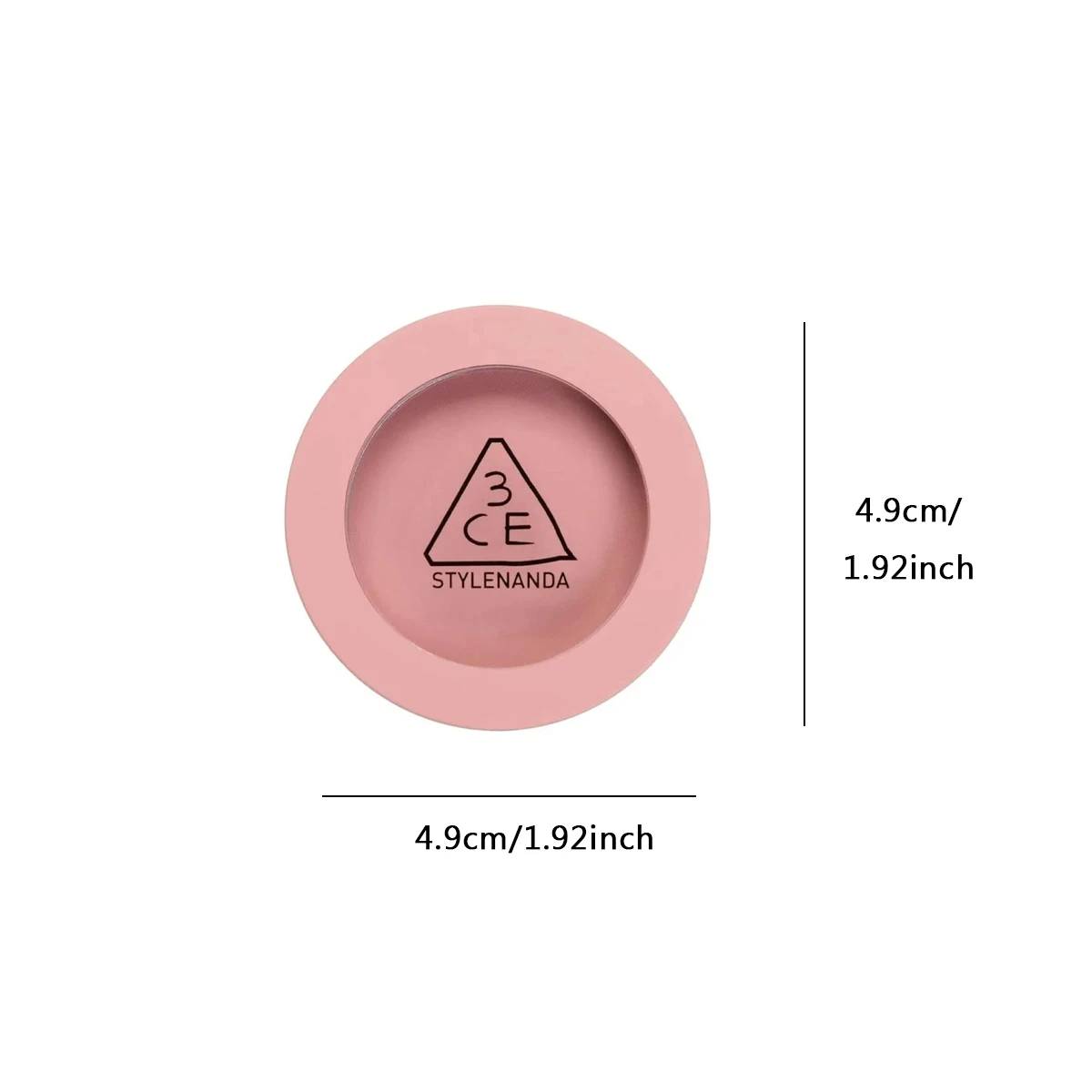 3CE NUOVO Rubino per il viso con ricetta d'umore, polvere fine, layout di colore naturale, illuminazione del complesione, applicazione rapida, K-Beauty, trucco coreano