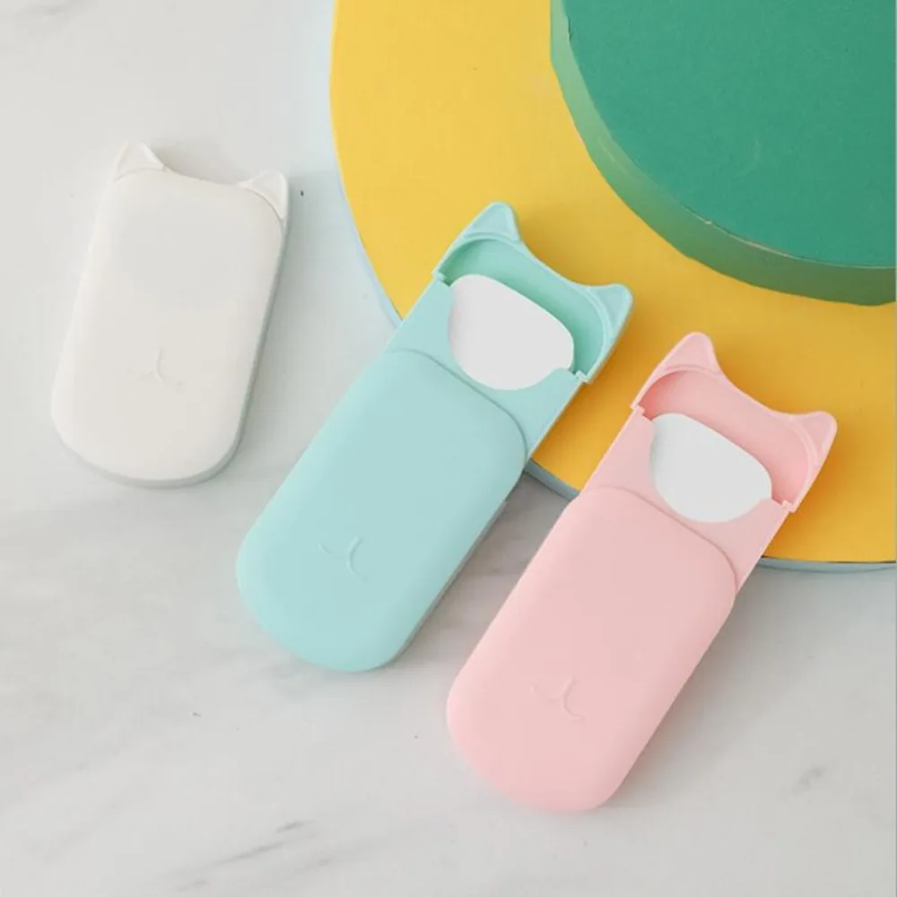 

Fragrant Tablets Paper Soap Boxed Soap Cleaning Supplies Disposable Soap Flakes Hand-washing Foaming Cleaning Soaps Children