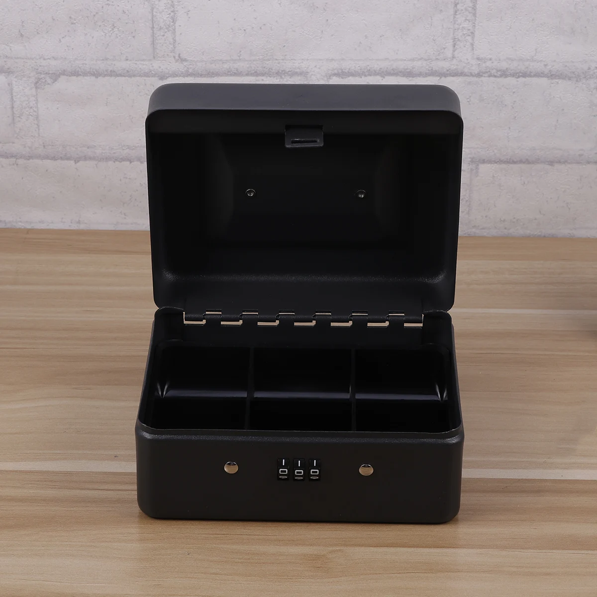 

Thickened Metal Money Box Cash Storage Container Boxes Small Organizer Holder