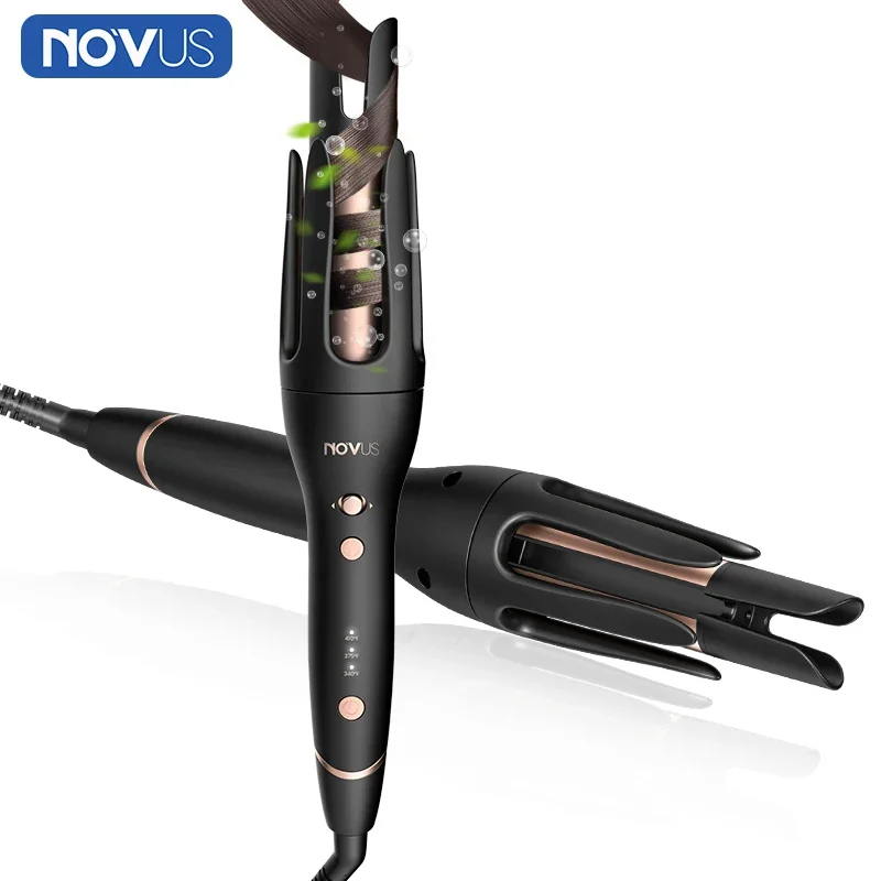 

NOVUS Automatic Hair Curler 32MM Auto Rotating Ceramic Hair Roller Professional Curling Iron Curling Wand Hair Waver