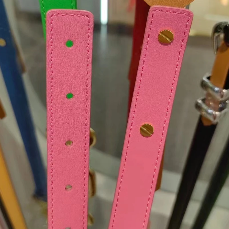 Top Designer Riem Dames Nieuw Echt Rundleder Verstelbare Lengte Gouden Puur Koper Mode Europese Stijl Groothandel