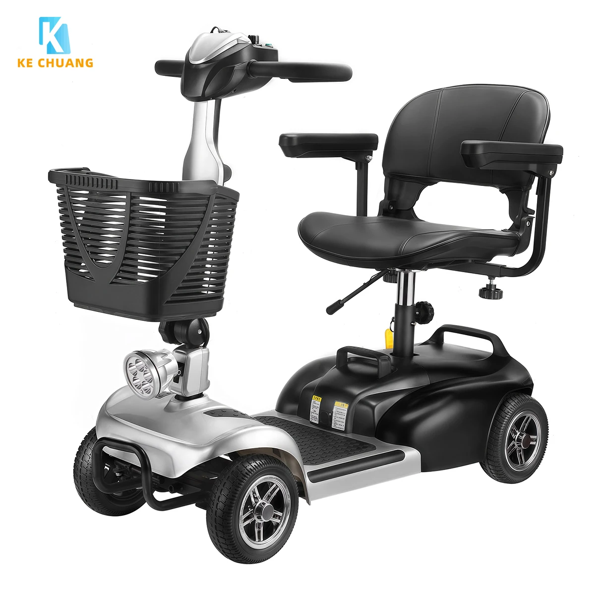 Der neueste, maßgeschneiderte, tragbare, faltbare 4-Rad-Elektro-Mobilitätsroller für Senioren und Erwachsene im Großhandel für ältere Menschen