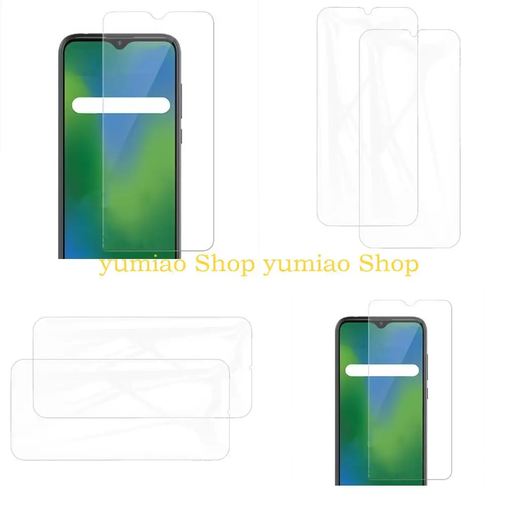 587B Shatter Resistant Tempered Glass Guard With Rounded Edges Bubble Less Adhesive