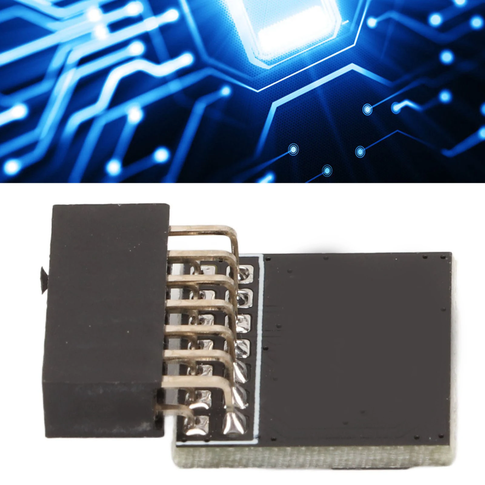 Módulo TPM2.0 de 14 pines Módulo TPM 2.0 2x7P 14 pines 2 mm Rendimiento estable espacial Módulo TPM 2.0 para sistema Win