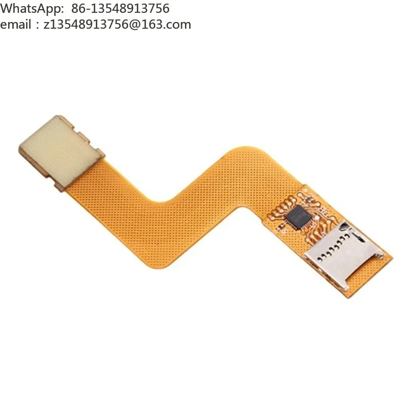 TF to M2 memory card adapter, suitable for PSPgo MicroSD memory card adapter accessories, supports 128GB
