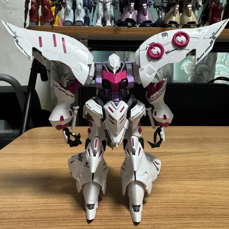 新2025年イーヤモデルAmx-004キューブレイアクションフィギュア1/120スケール組み立てモデルキットハマン・カーンフィギュアU.C.0087アニメコレクションギフト