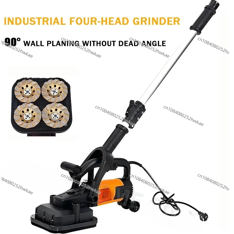 

Handheld coarse grinder with delay rod wall plaster trowel cement wall concrete floor coarse grinder