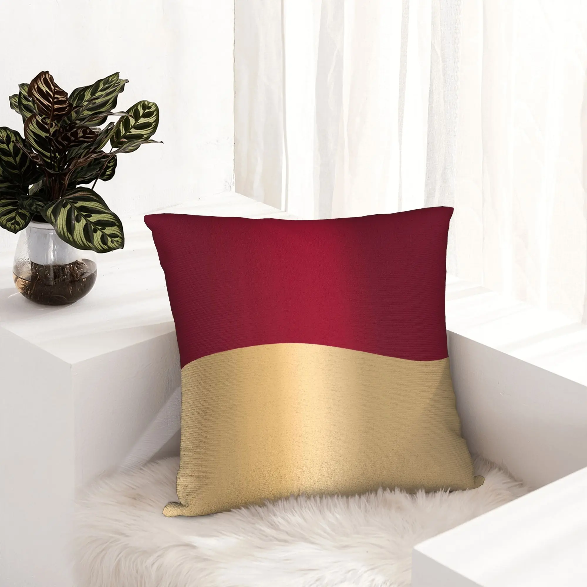Modern Unique Peppers Print Cushion Cover Velvet Vintage Dr. Soda Est Throw Pillow Case Home Decorative