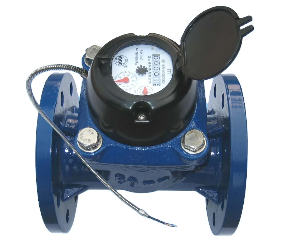 Large Caliber Remote Transmission Ultrasonic Optoelectronic Direct Reading Horizontal Helical Rotor Water Meter