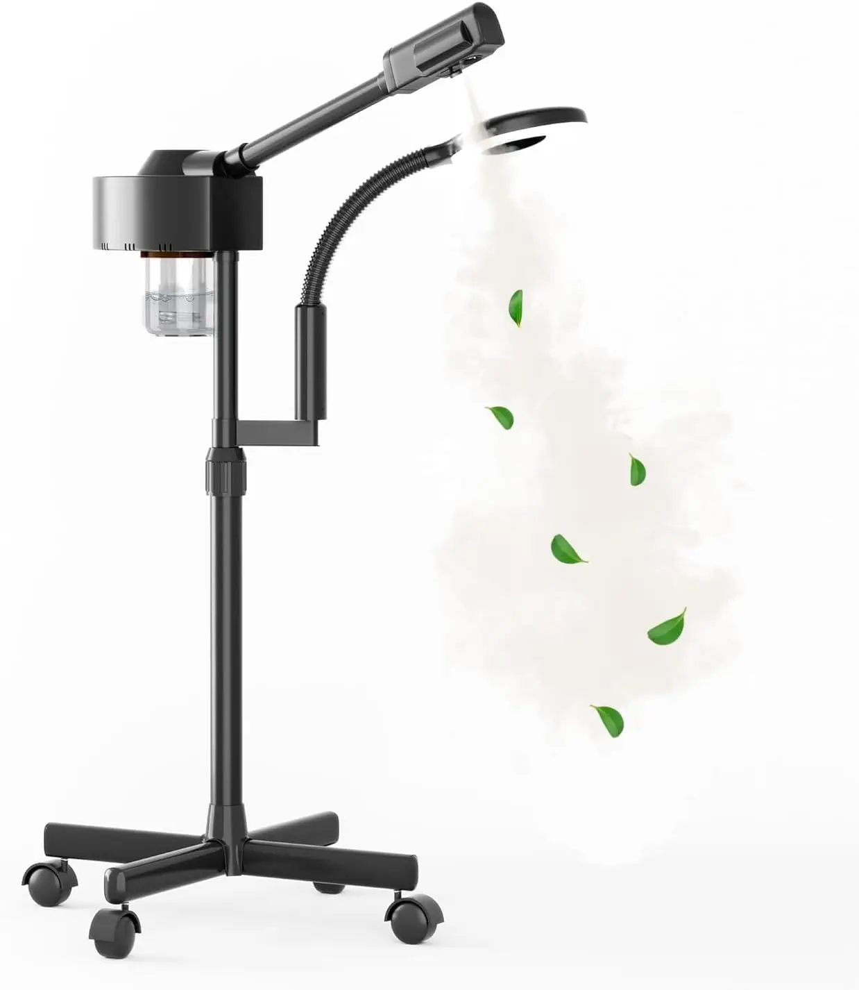 

Professional Facial Steamer with Magnifying Lamp, 2-in-1 Ozone Steam for Esthetician, Salon & Spa Beauty Equipment
