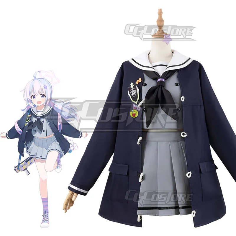 Blue Archive  Uzawa Reisa Cosplay Costume Anime  Dresses Christmas Halloween Freeshipping CG1577WL