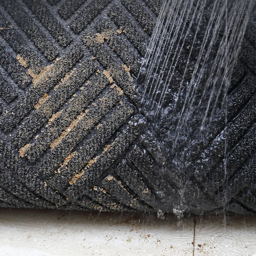 

Durable Non-Skid Household Door Mat Practical Safe Simple Room Bedroom Bathroom Use Floor Mat Home Accessory