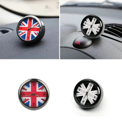 미니 쿠퍼 원 JCW R53 R55 R58 R60 R61 F54 F55 F60 차량용 쿼츠 시계 대시보드 장식품 (인테리어 액세서리)