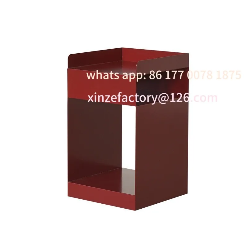 Customizable Sofa Side Table Home Bedroom Netflix Bedside Table Removable Cart Storage Side Table Carbon Steel