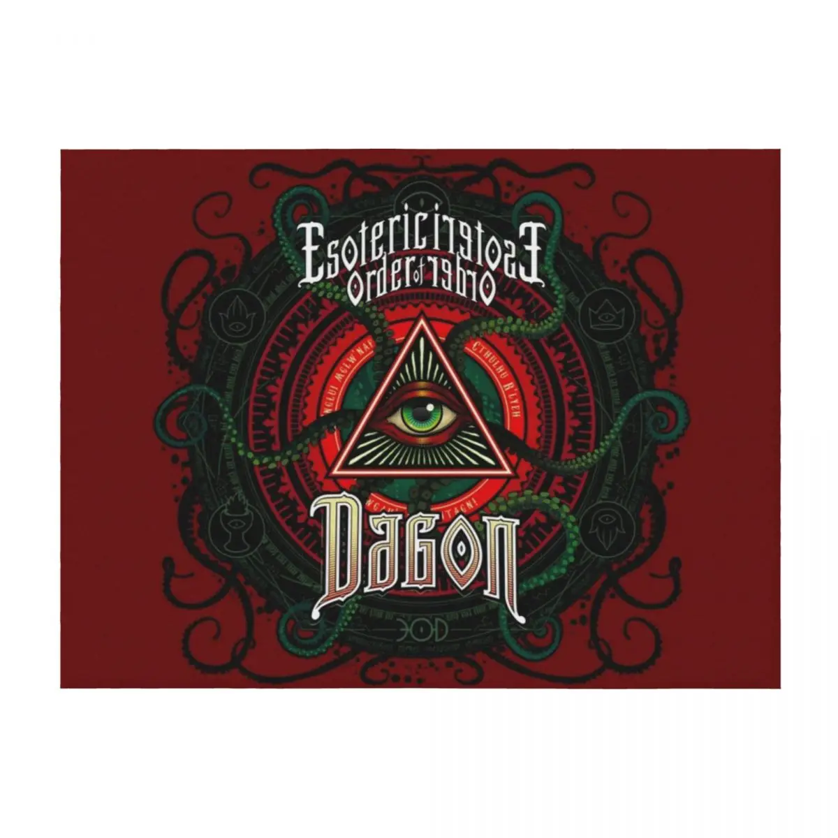 

Lovecraft Esoteric Order of Dagon Throw Blanket Stuffeds Winter beds Blankets For Baby funny gift Blankets