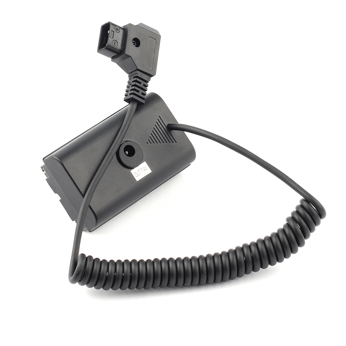 Cable adaptador de corriente para conector D-Tap a batería ficticia NP-F para Sony NP F550 F570 NP F970