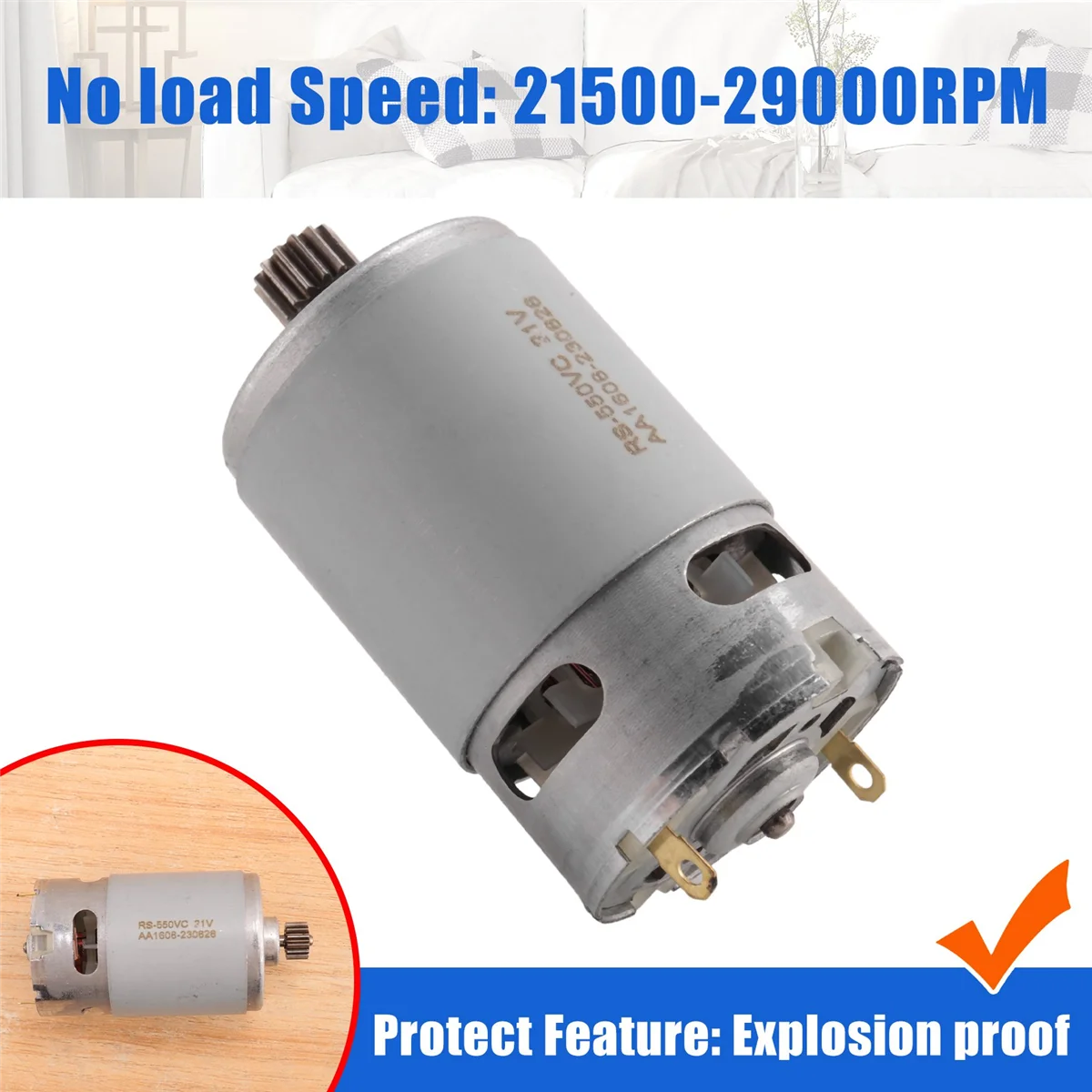 充電式電気のこぎりとドライバー、リチウムドリル、grs550vc、14歯DCモーター、21500-29000rpm、21v