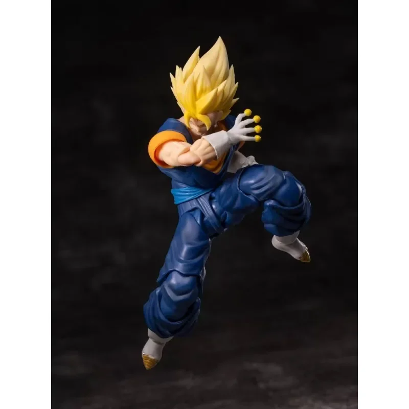 MP Studio Vegito Dragon Ball Z SHF Super‑Saiyan Vegito MP01A/MP01B「Oni‑Masked Nightwalker」1/12 Action Figures Toys Collection
