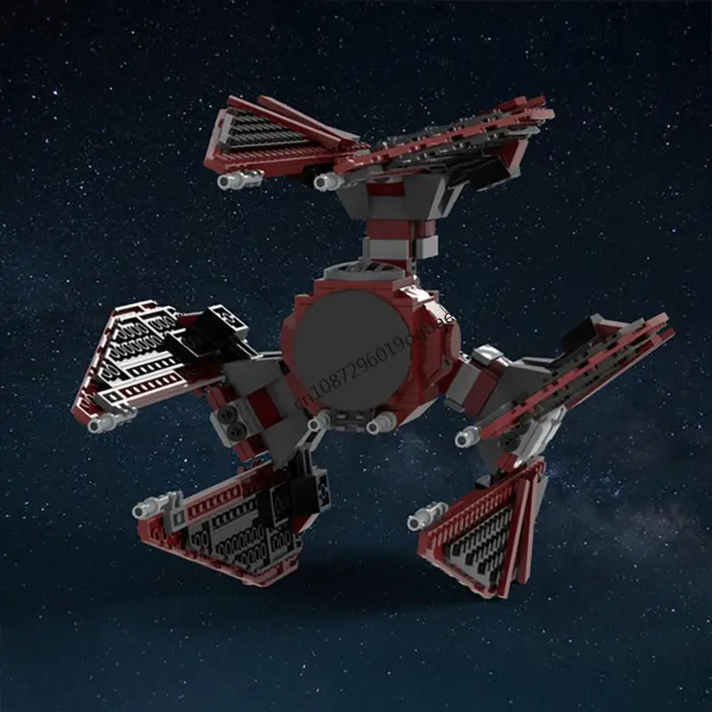 

Новый конструктор из 518 деталей: Модель космического корабля Red Star One из фильма «Звездные войны», креативный набор для сборки, детская игрушка, подарок на день рождения