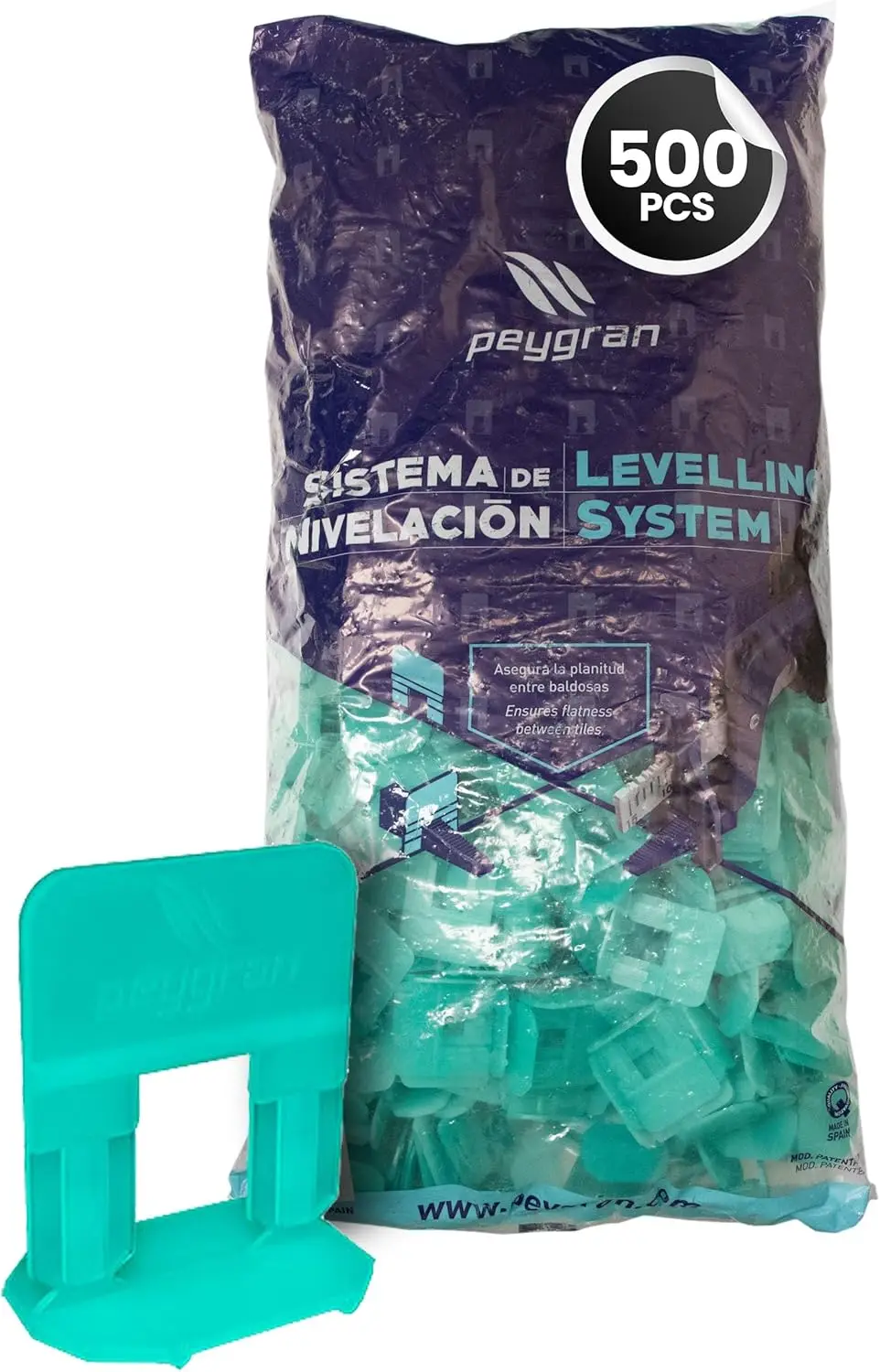 

Система выравнивания плитки 3 мм с 500 клипсами – профессиональная и домашняя установка для плитки без перепадов по высоте