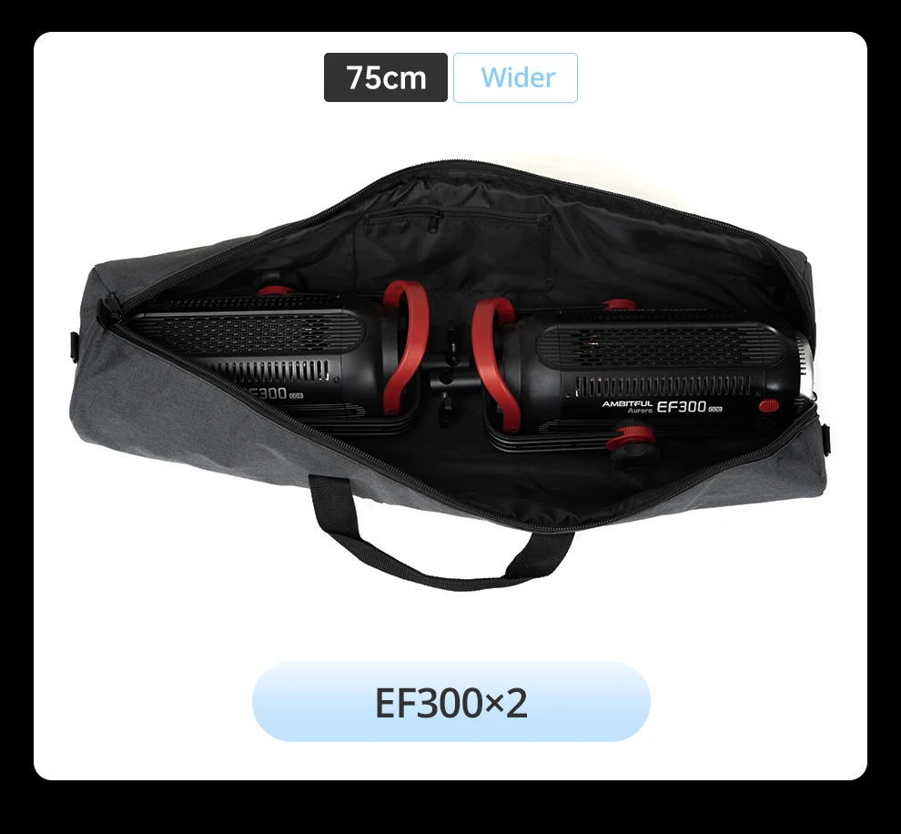 NEUE 50/60/70//80/90/100/110/120/130/140cm Einbeinstativ-Stativtasche Tragbare Schultergurt-Tragetasche TB PRO für gepolsterte Lichtstative – Detail 16