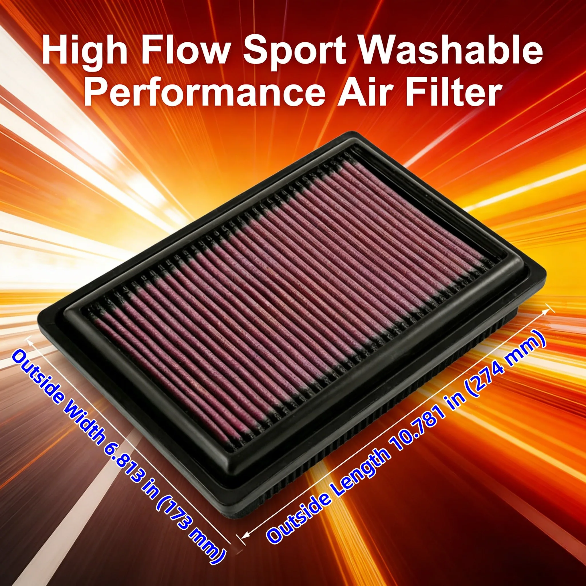 

Для Mercedes-Benz C, E, GLC, GLE, SLC классов 2013-2022 годов выпуска, 1.6, 2.0, высокопроизводительный спортивный моющийся воздушный фильтр 33-3034 A2740940104