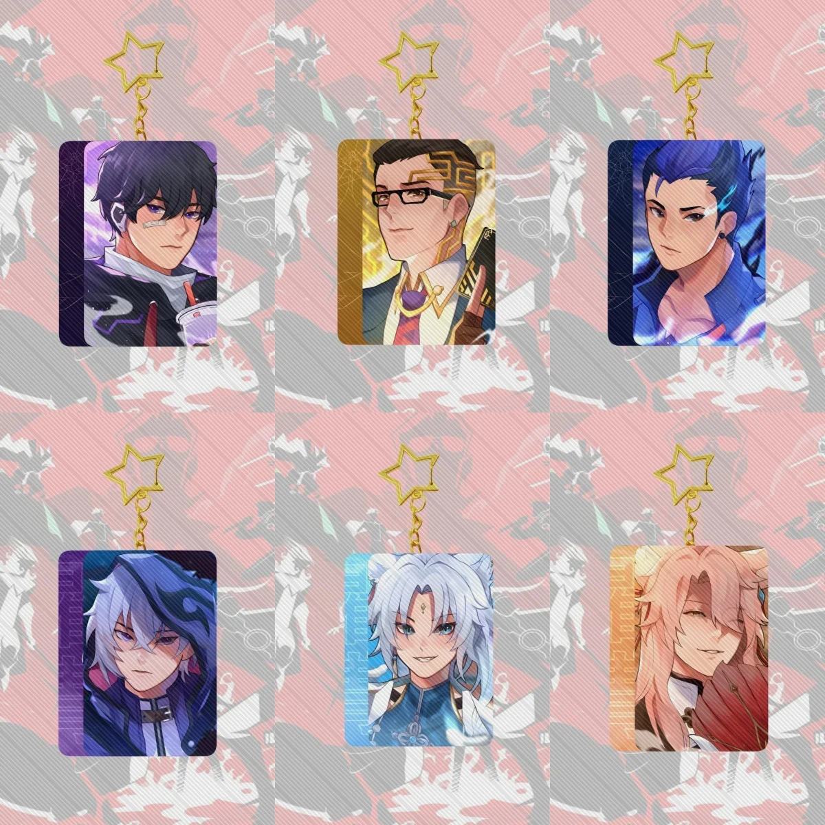 

6CM Anime TO BE HERO X Acrylic Keychain Model Characteristic art Characters Ornament Accessories Goods Collection Christmas Gift