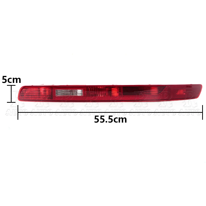R-AUTO Car Rear Bumper Brake Light Turn Signal Light Reflector Stop Light Reverse Lamp Fog Lamp For Audi Q7 2006-2015 4L0945096A